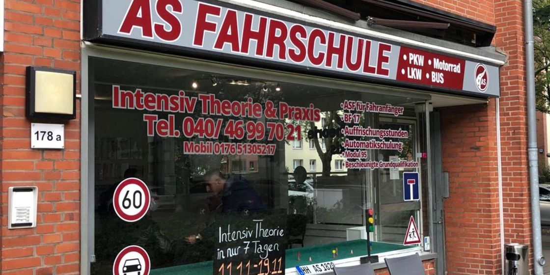 Foto der Fahrschule AS Fahrschule - Sievekingsallee 178A
